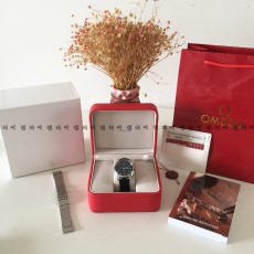 오메가 드빌 코엑시엘 크로노그래프 가죽시계 + 메탈